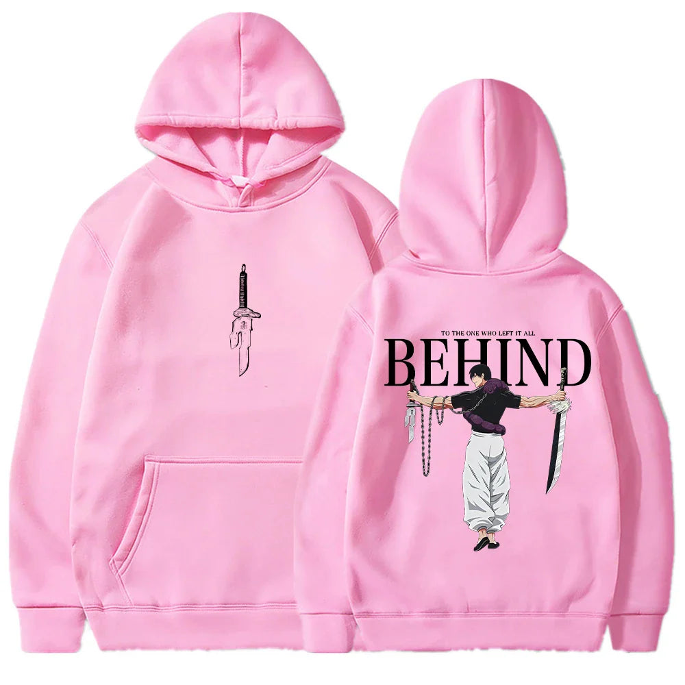 Jujutsu Kaisen Toji Hoodie | Gothic Anime Hip-Hop Sweatshirt