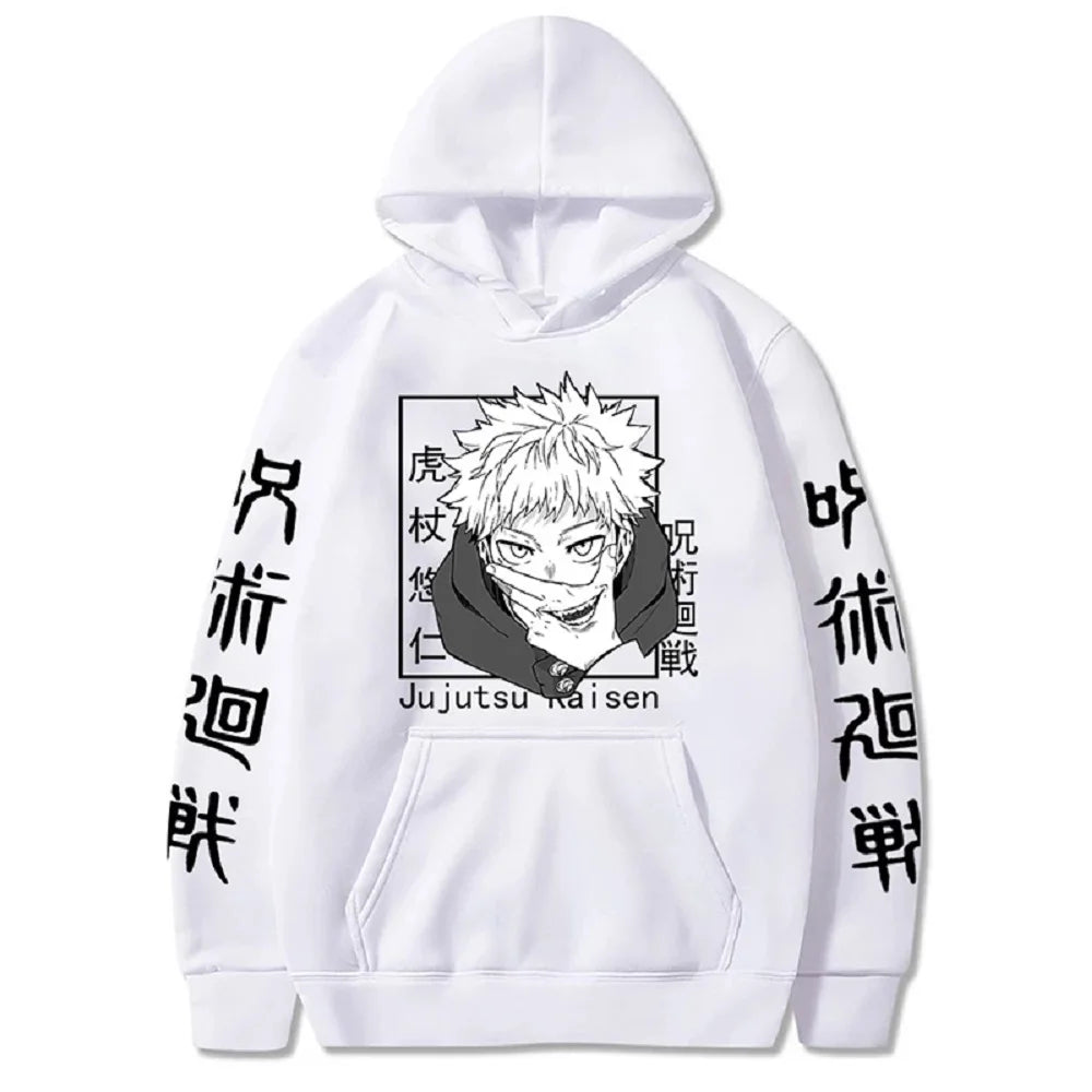 Jujutsu Kaisen Gojo Streetwear Hoodie | Harajuku Anime
