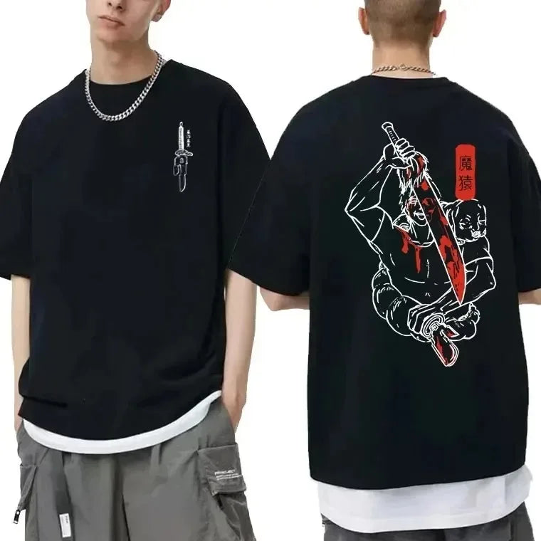 Jujutsu Kaisen Toji Graphic T-Shirt | Oversized Cotton Anime Tee