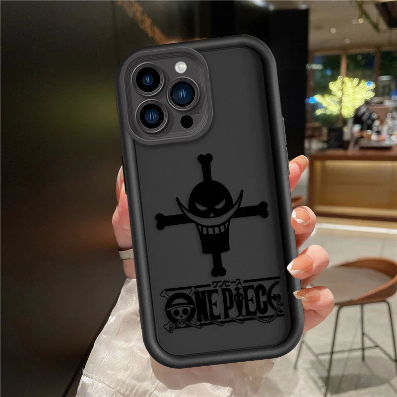 One Piece Logo Soft Eye Ladder iPhone Case | Anime Cover