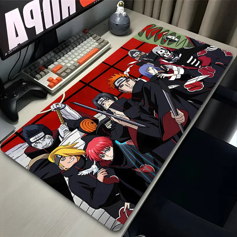 Naruto Akatsuki XXL Mouse Pad | Red Cloud Gaming Desk Mat