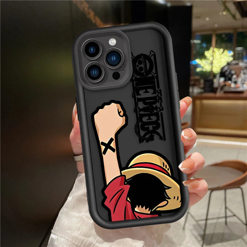 One Piece Art Soft Eye Ladder iPhone Case | Anime Cover
