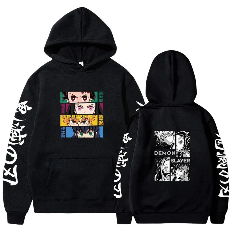 Demon Slayer Inosuke Oversized Streetwear Hoodie | Anime