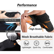 🏋️‍♂️ Baki Hanma Anime Gym Workout Shorts | 2-in-1 Compression Shorts for Men 🌟