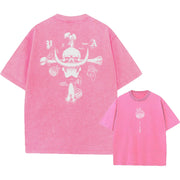 Anime One Piece Luffy T-Shirt 2025 | Oversized Cotton Tee | Unisex Streetwear