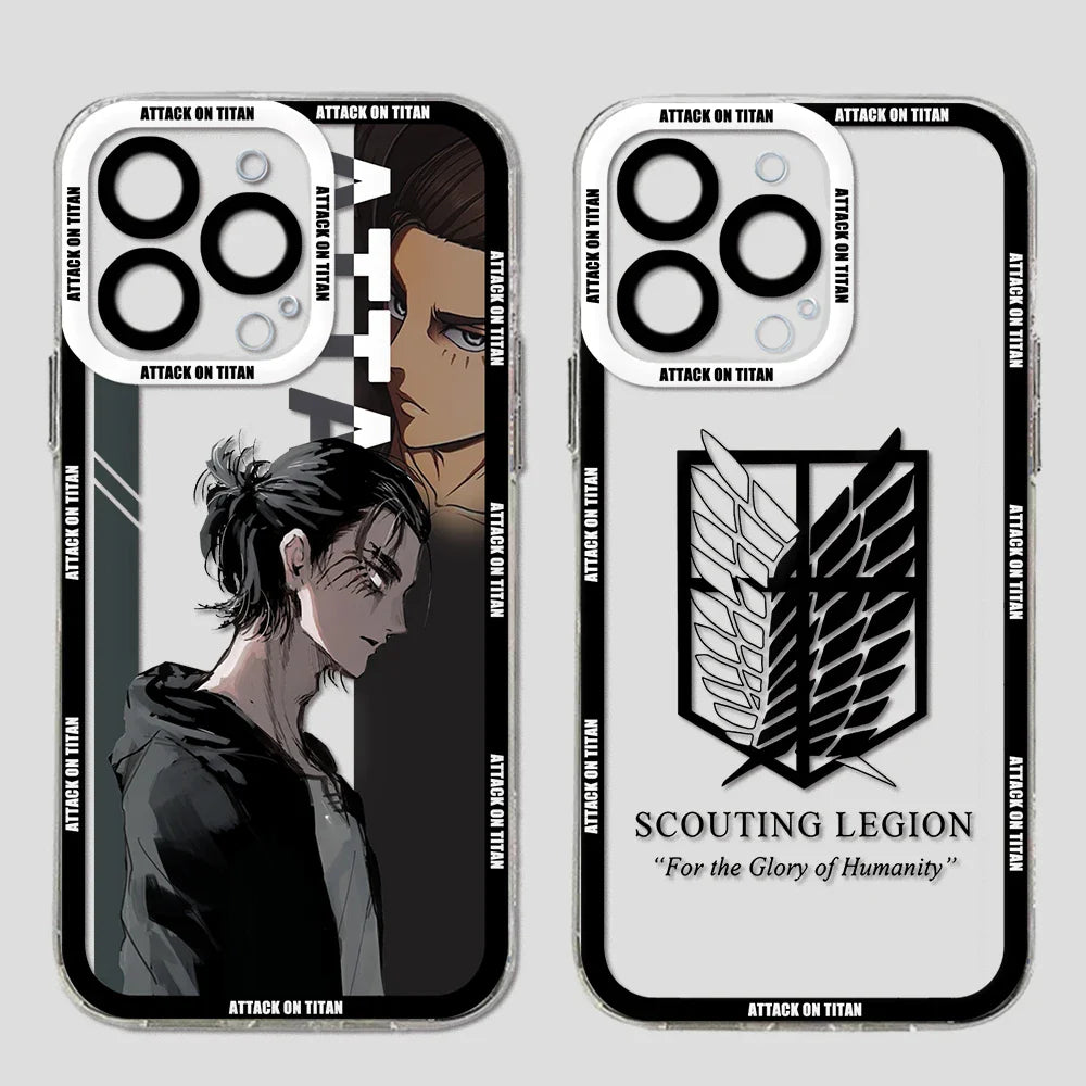 Attack on Titan Soft Silicone iPhone Case — RYŪZAN
