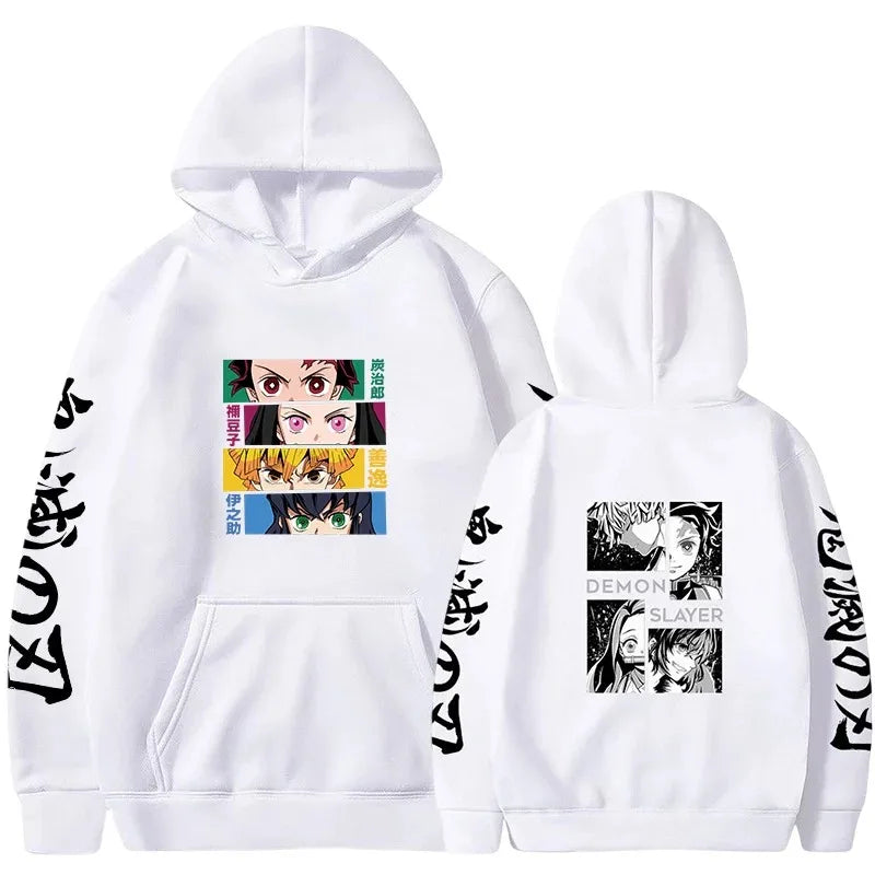 Demon Slayer Inosuke Oversized Streetwear Hoodie | Anime