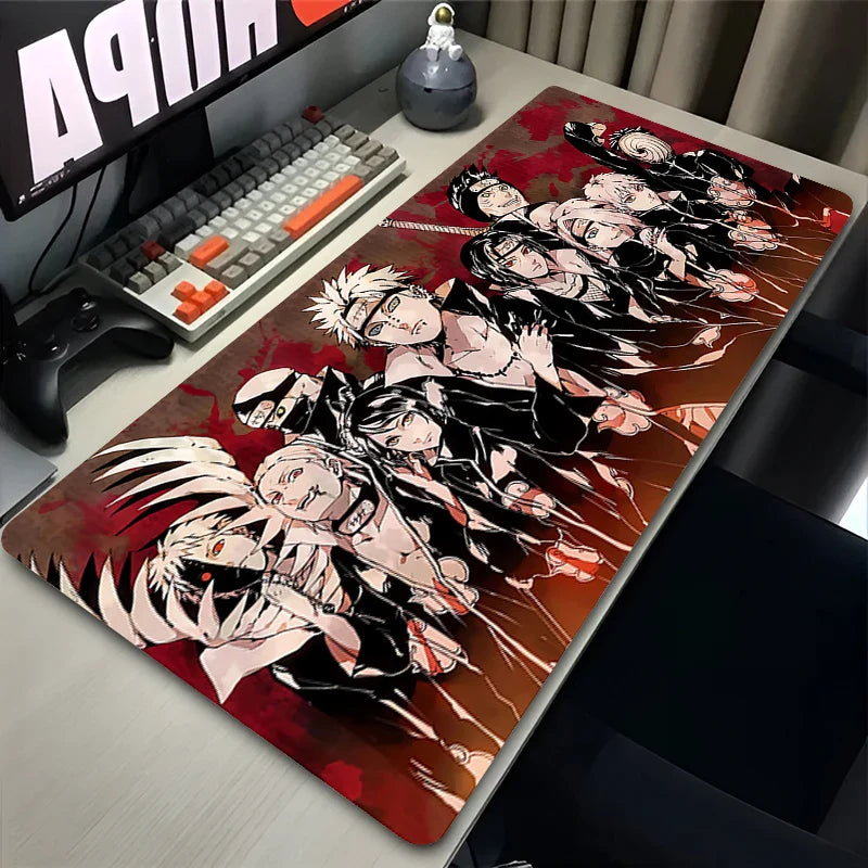 Naruto Akatsuki XXL Mouse Pad | Red Cloud Gaming Desk Mat