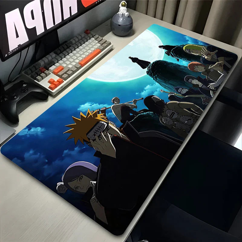 Naruto Akatsuki XXL Mouse Pad | Red Cloud Gaming Desk Mat