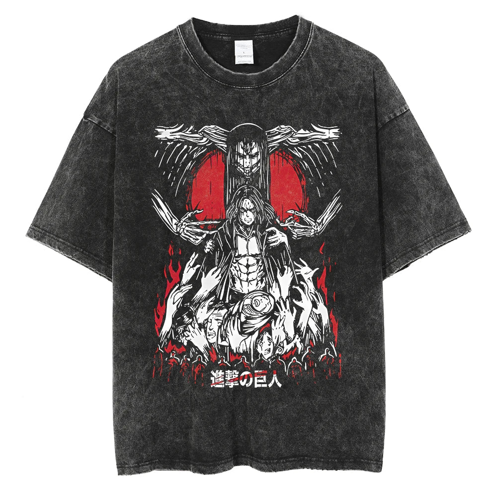 Attack on Titan Levi Ackerman Cotton T-Shirt | Harajuku Tee