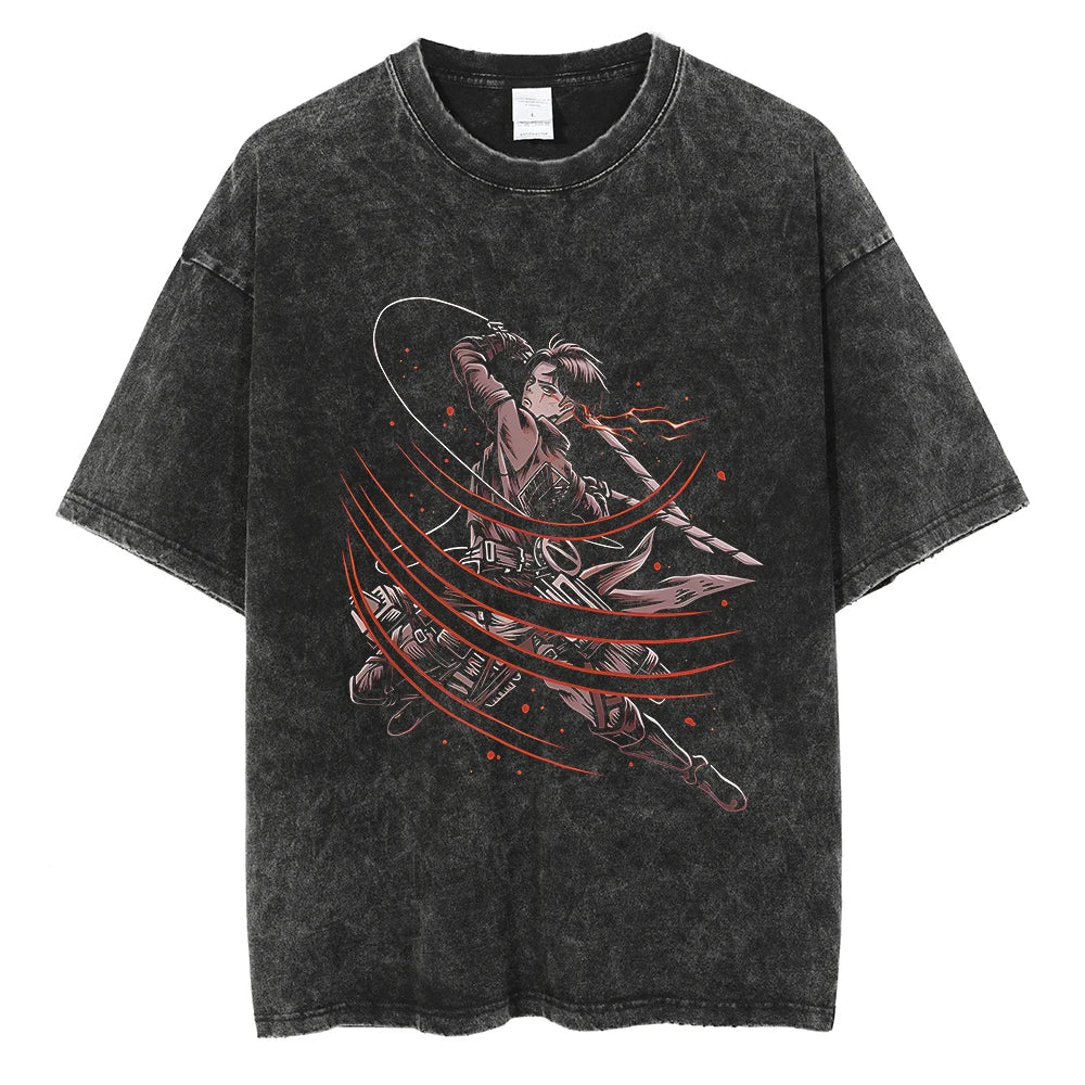 Attack on Titan Levi Ackerman T-Shirt | Oversized Unisex Tee