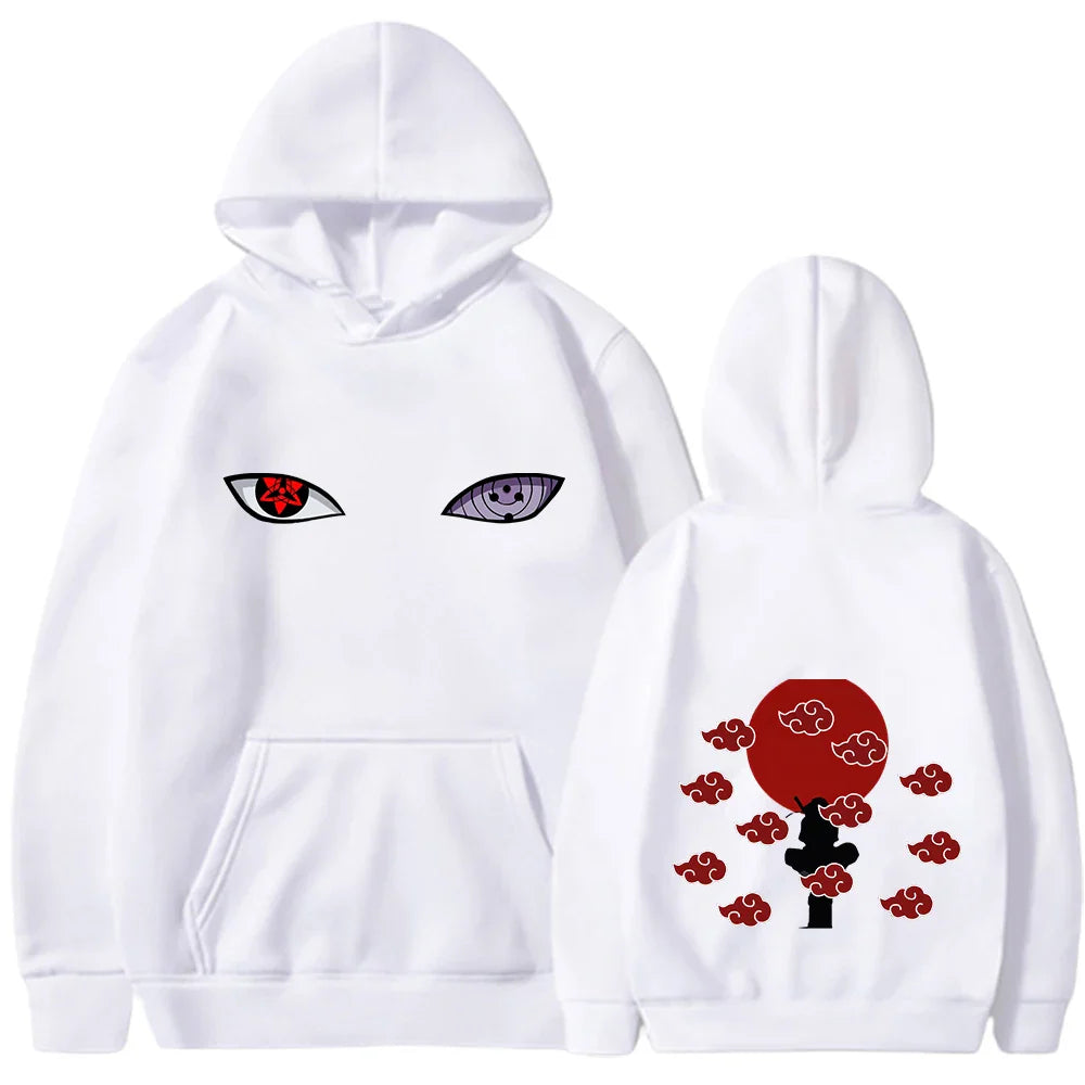 Demon Slayer Oversized Hoodie | Y2K Berserk Print Sweatshirt