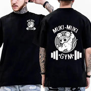🔥 Anime Demon Slayer Men's T-Shirt | RYŪZAN Oversized Cotton Tee 🌟