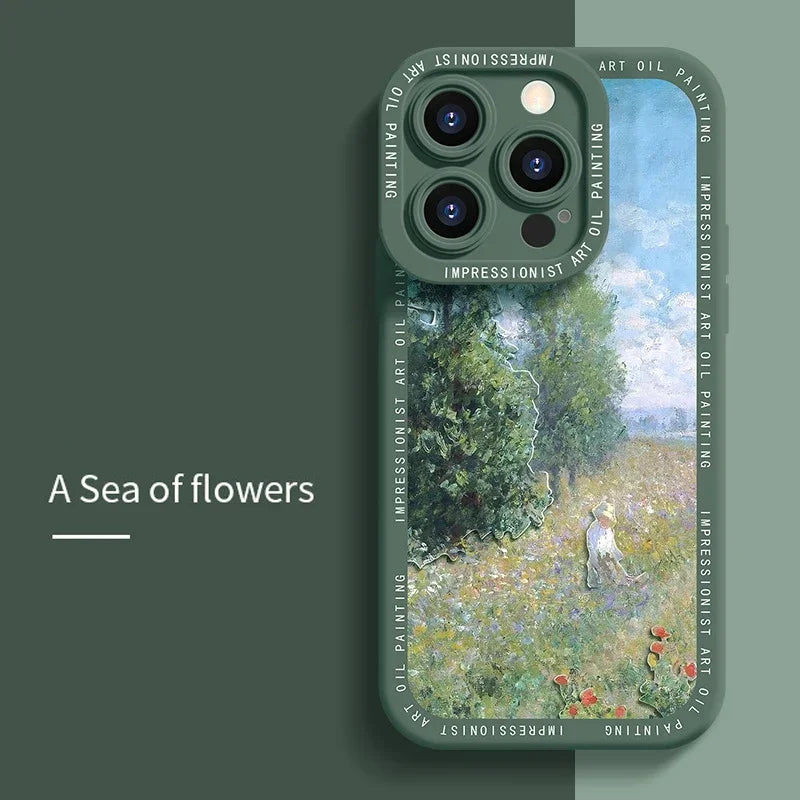 Luxury Art Anime iPhone Case | Coque Cover iPhone 11-15