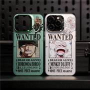 📱 RYŪZAN One Piece Luffy Phone Case | Shockproof Back Cover for iPhone 15-11 Pro Max