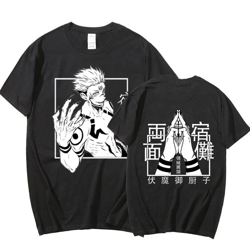 Jujutsu Kaisen Sukuna Graphic T-Shirt | Casual Anime Tee