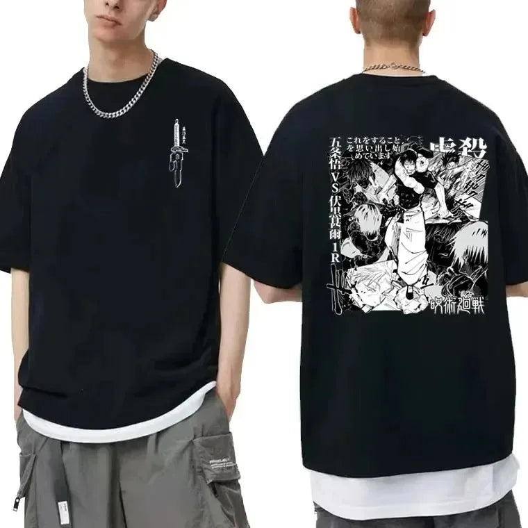 Jujutsu Kaisen Toji Graphic T-Shirt | Oversized Cotton Anime Tee
