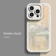 Luxury Art Coque Phone Cases for iPhone 11 13 12 14 15 Pro Max Case 15Plus 14Plus 14Pro 11Pro 12Pro 13Pro 15Pro 14 Pro Max Cover