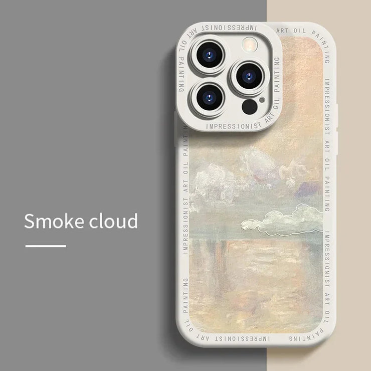 Luxury Art Coque Phone Cases for iPhone 11 13 12 14 15 Pro Max Case 15Plus 14Plus 14Pro 11Pro 12Pro 13Pro 15Pro 14 Pro Max Cover