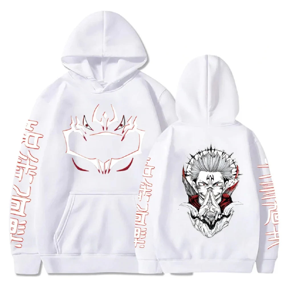 Jujutsu Kaisen Gojo Streetwear Hoodie | Harajuku Anime