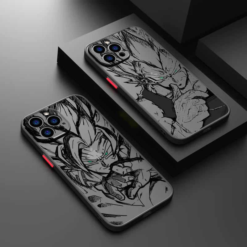 Dragon Ball Monkey King Frosted TPU iPhone Case | Anime Cover