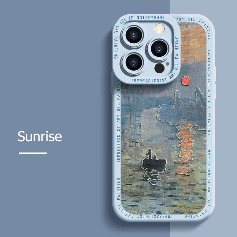 Luxury Art Anime iPhone Case | Coque Cover iPhone 11-15
